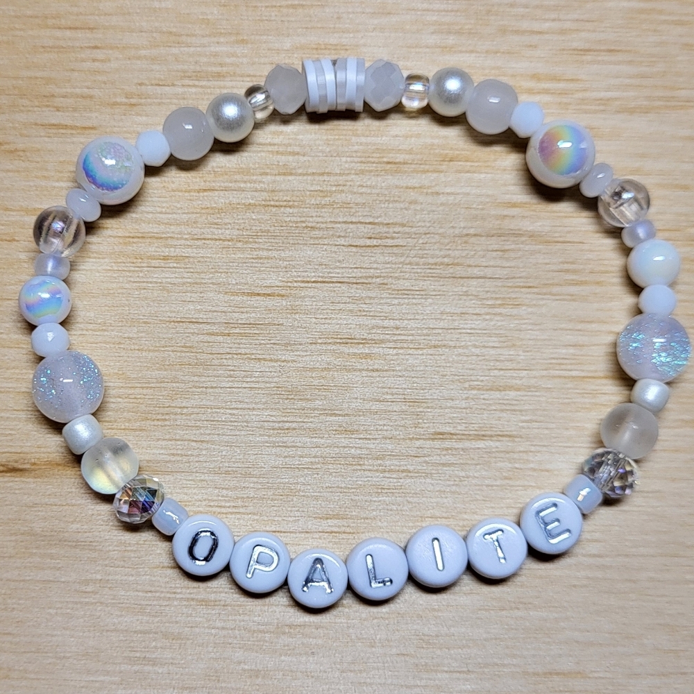 Opalite-Taylor Swift Friendship Bracelet- Size 8"
